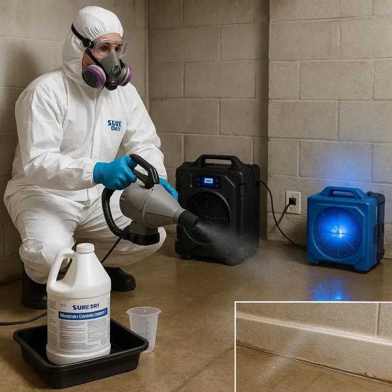 Sanitization and Odor Removal process in Radnor, PA