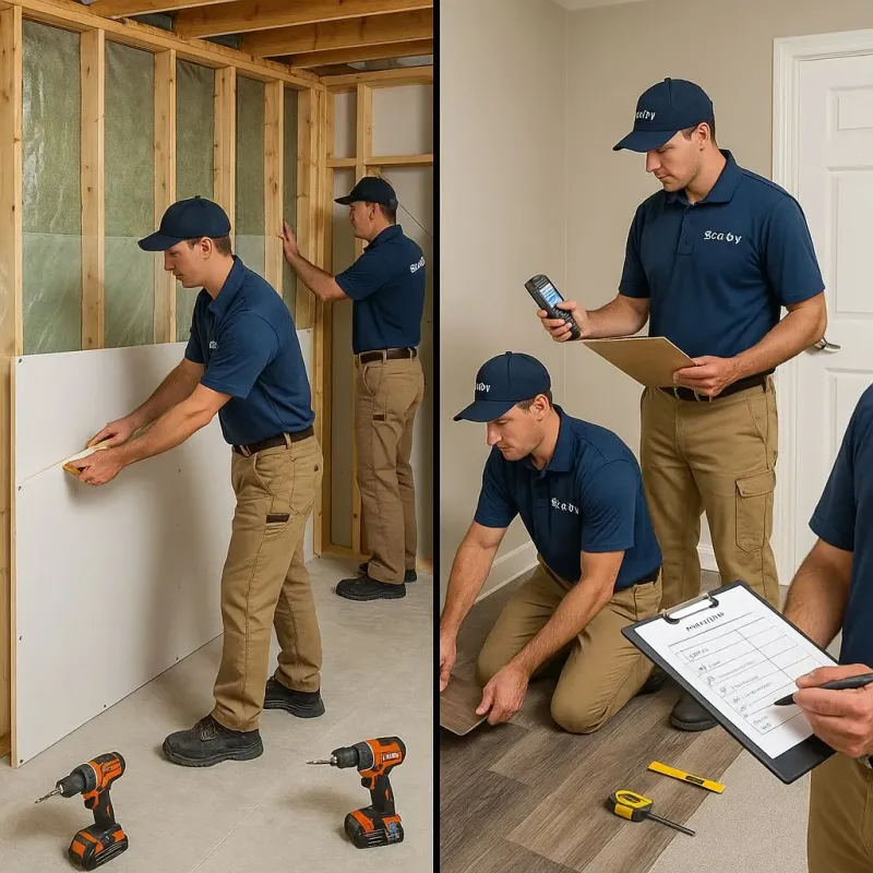Repairs and Reconstruction process in Radnor, PA
